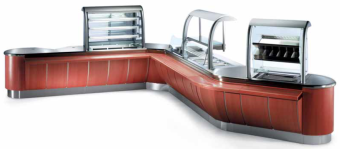 Прилавок с подогреваемой поверхностью на тепловом шкафу Electrolux 332010 (ZLT12H) в ШефСтор (chefstore.ru)